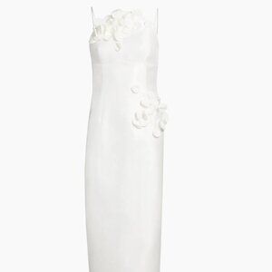 Acler Bilston Cotton-Blend Midi-Dress